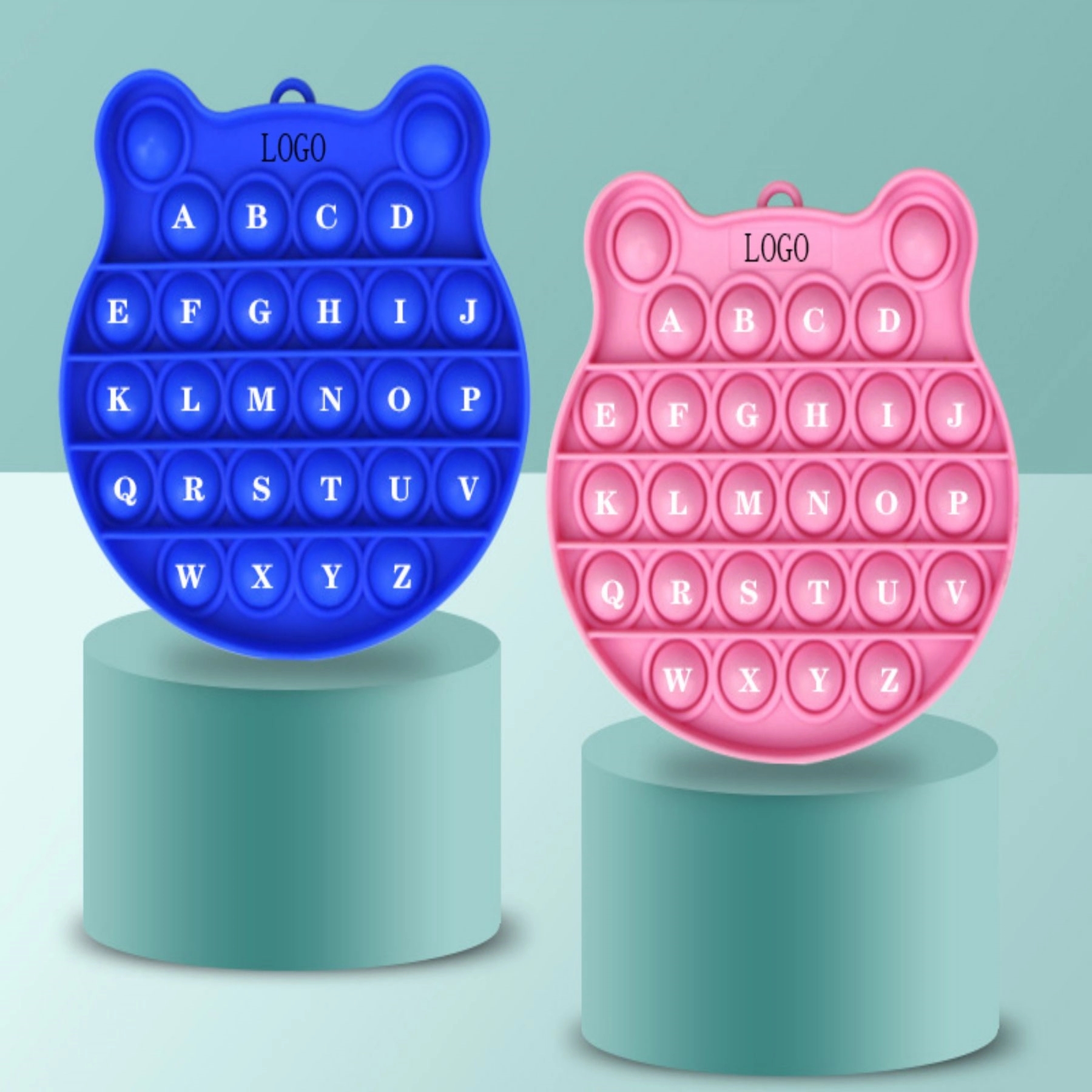 Alphabet Push Pop Fidget Toy 4