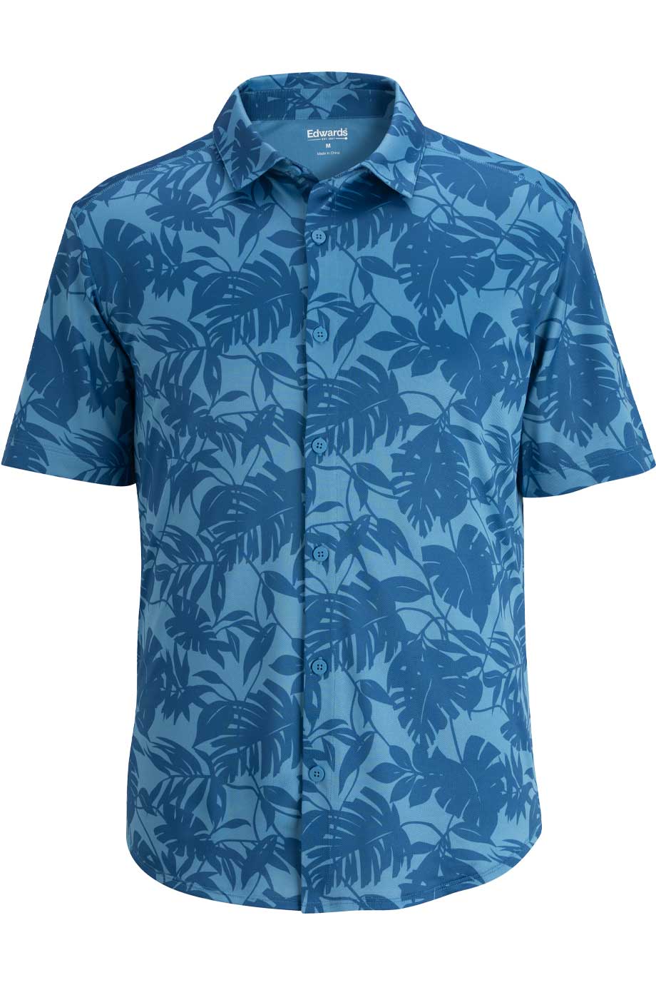 Mini Pique Unisex Camp Shirt