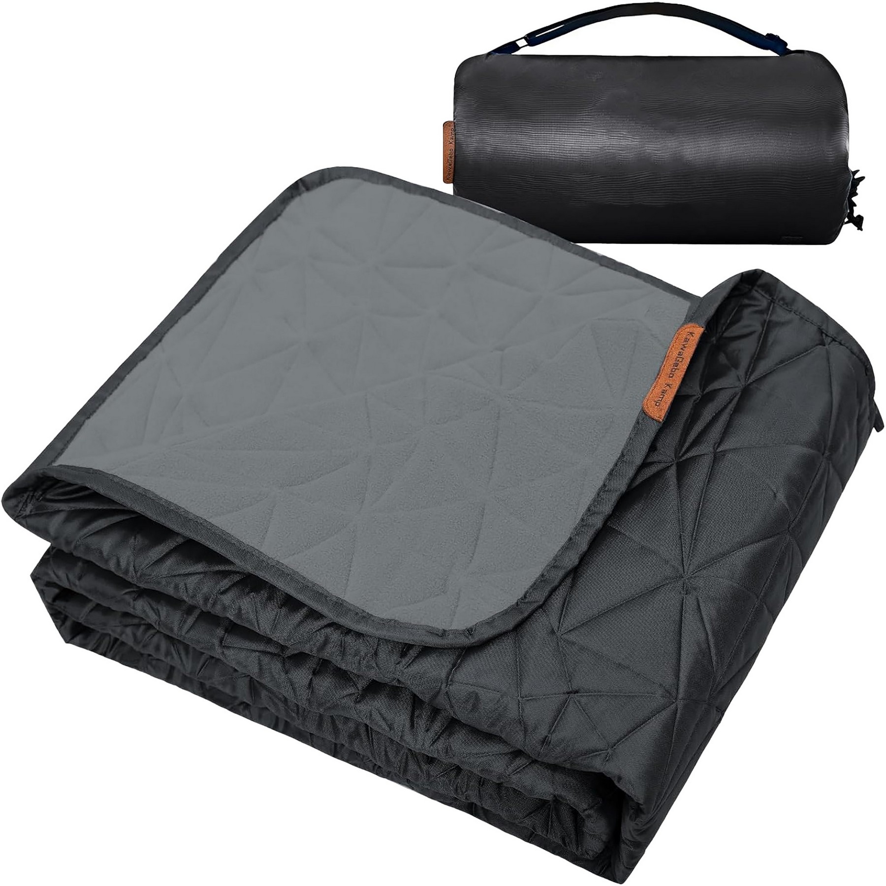 Polar Fleece Camping Blanket Picnic Mat 5