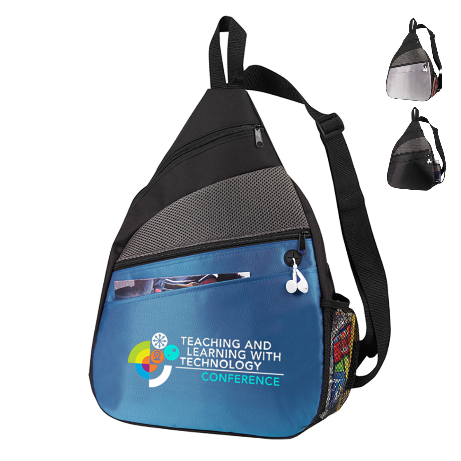 Padded Tablet Sling Backpack 5