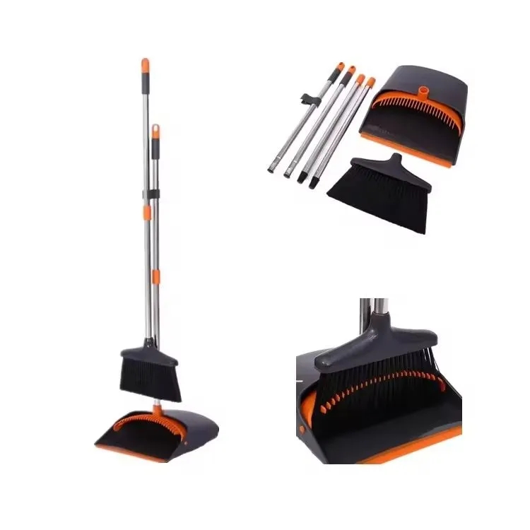 Upright Broom And Dustpan Set 7