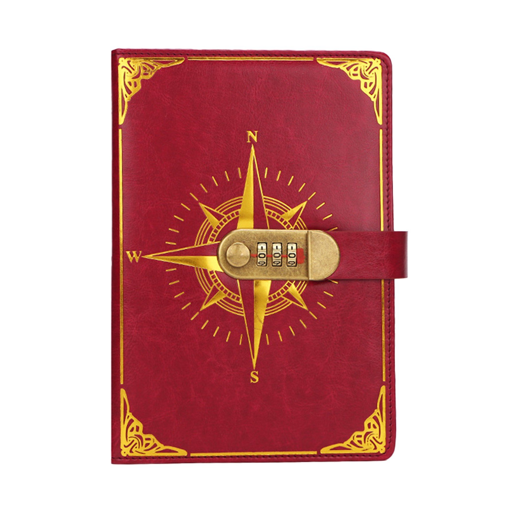 Vintage-style Password Notebook 7
