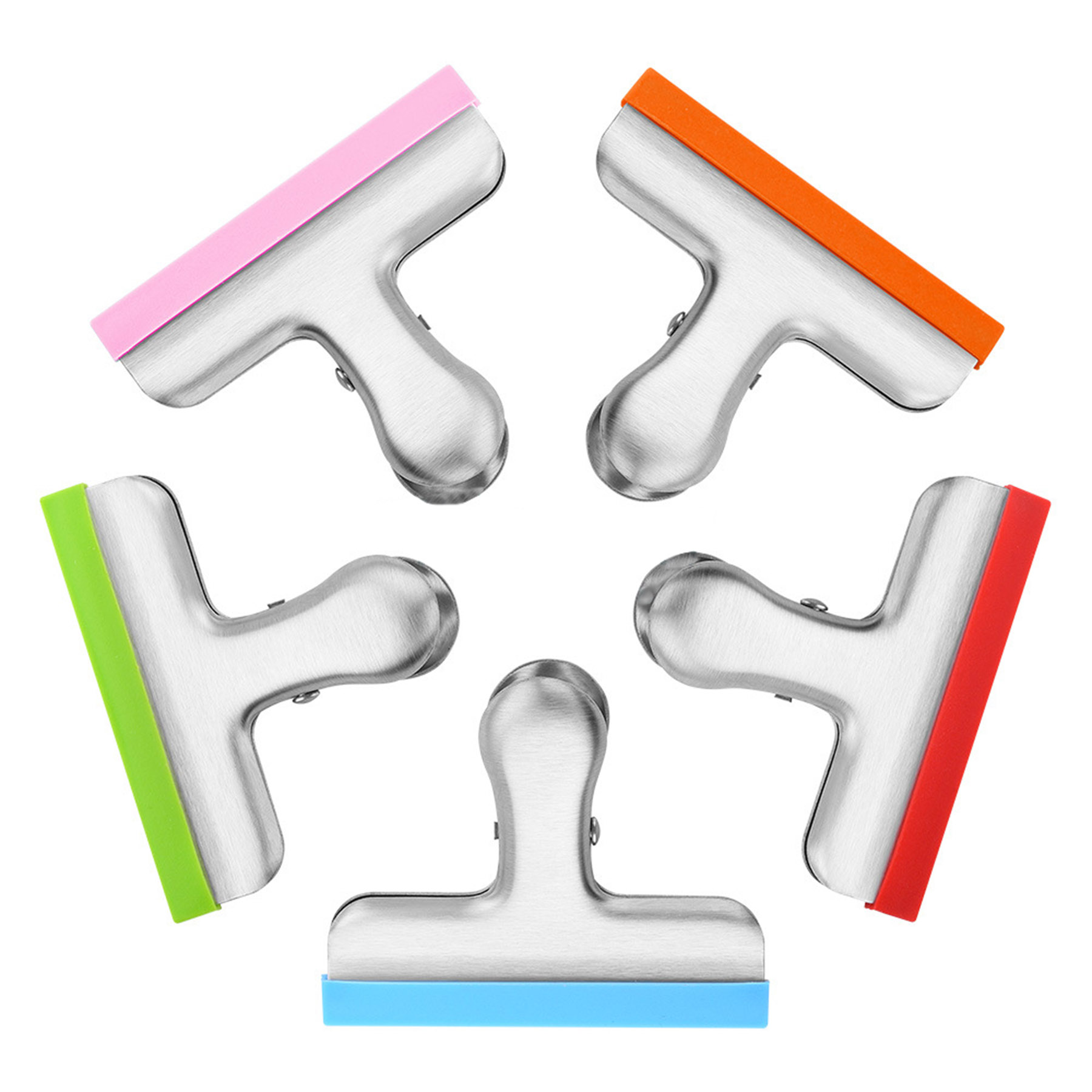 Silicone Stainless Steel Sealing Clip 1