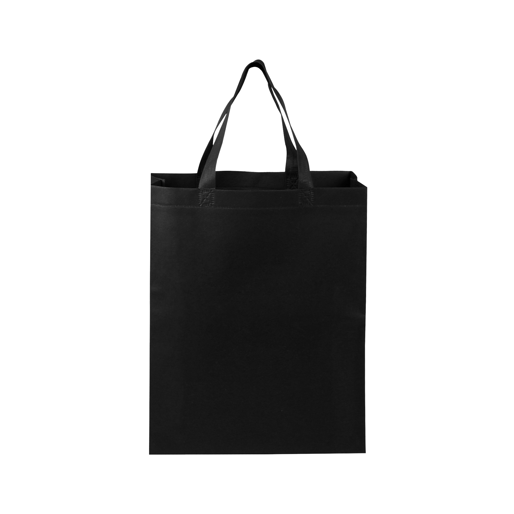 Heat Sealed Non-Woven Shopping Tote Bag(12" x 15" x 4") 9