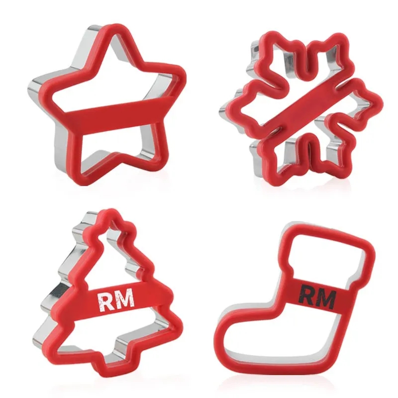 4PCS Chritsmas Cookie Cutters Set 6