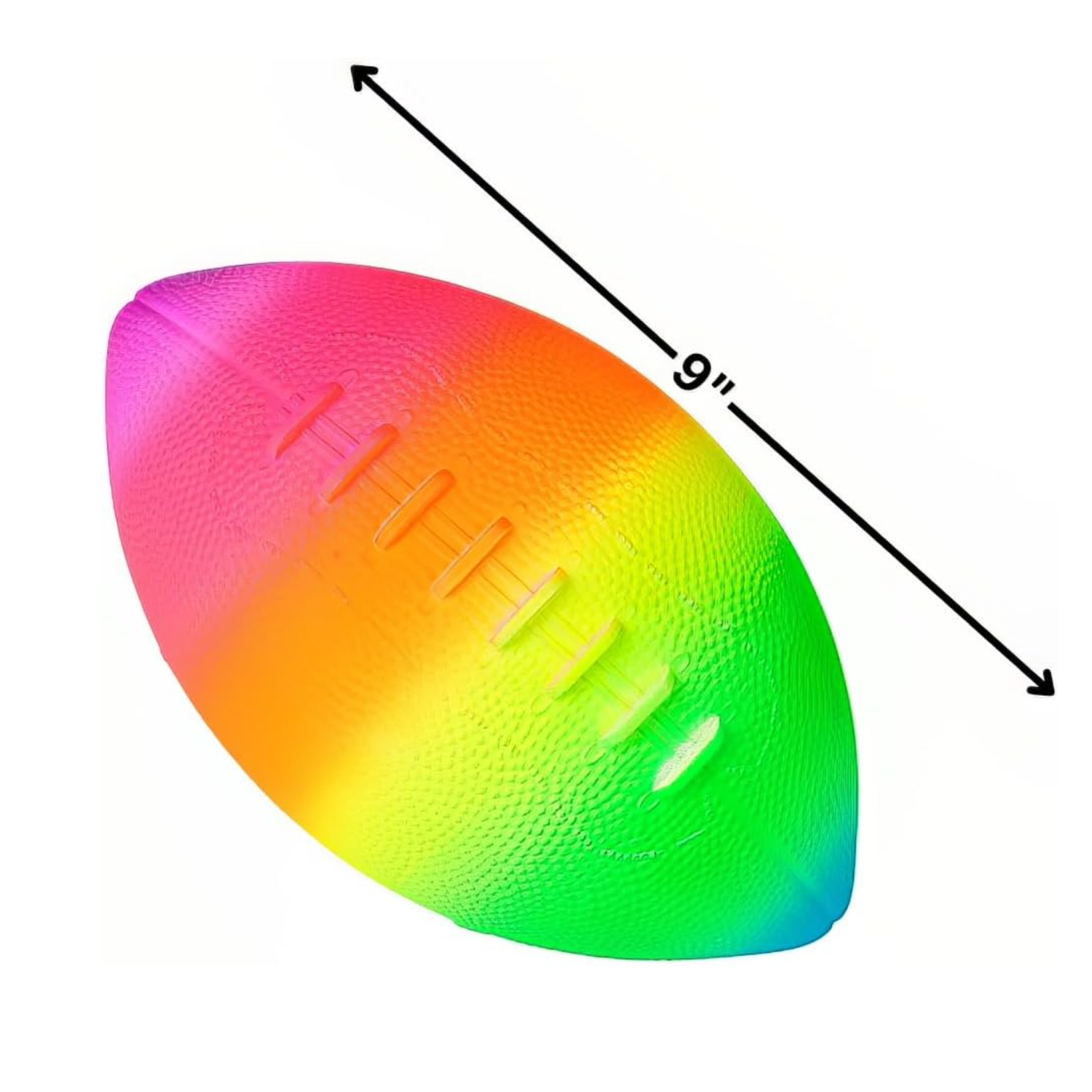 Rainbow Football Stress Reliever 2