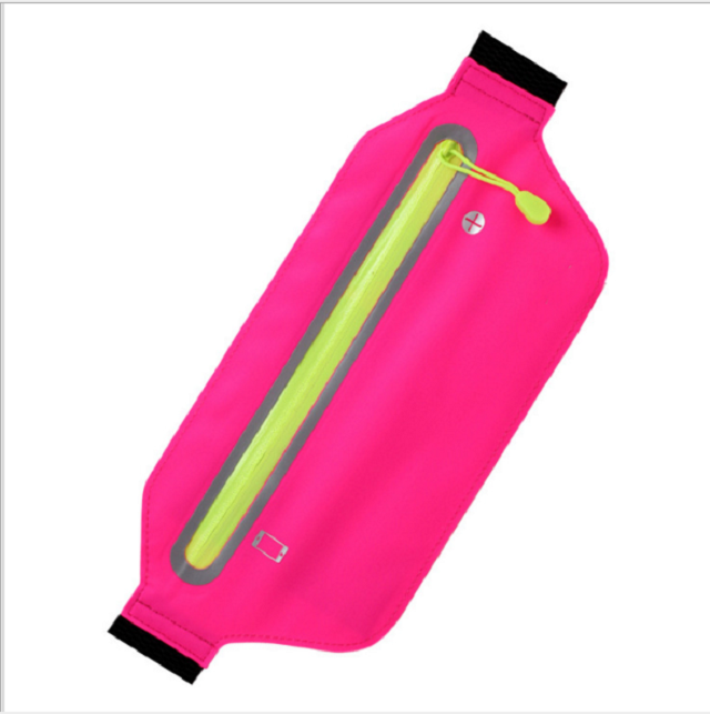 Breast Cancer Awareness Lycra Sports Waist Bag 1