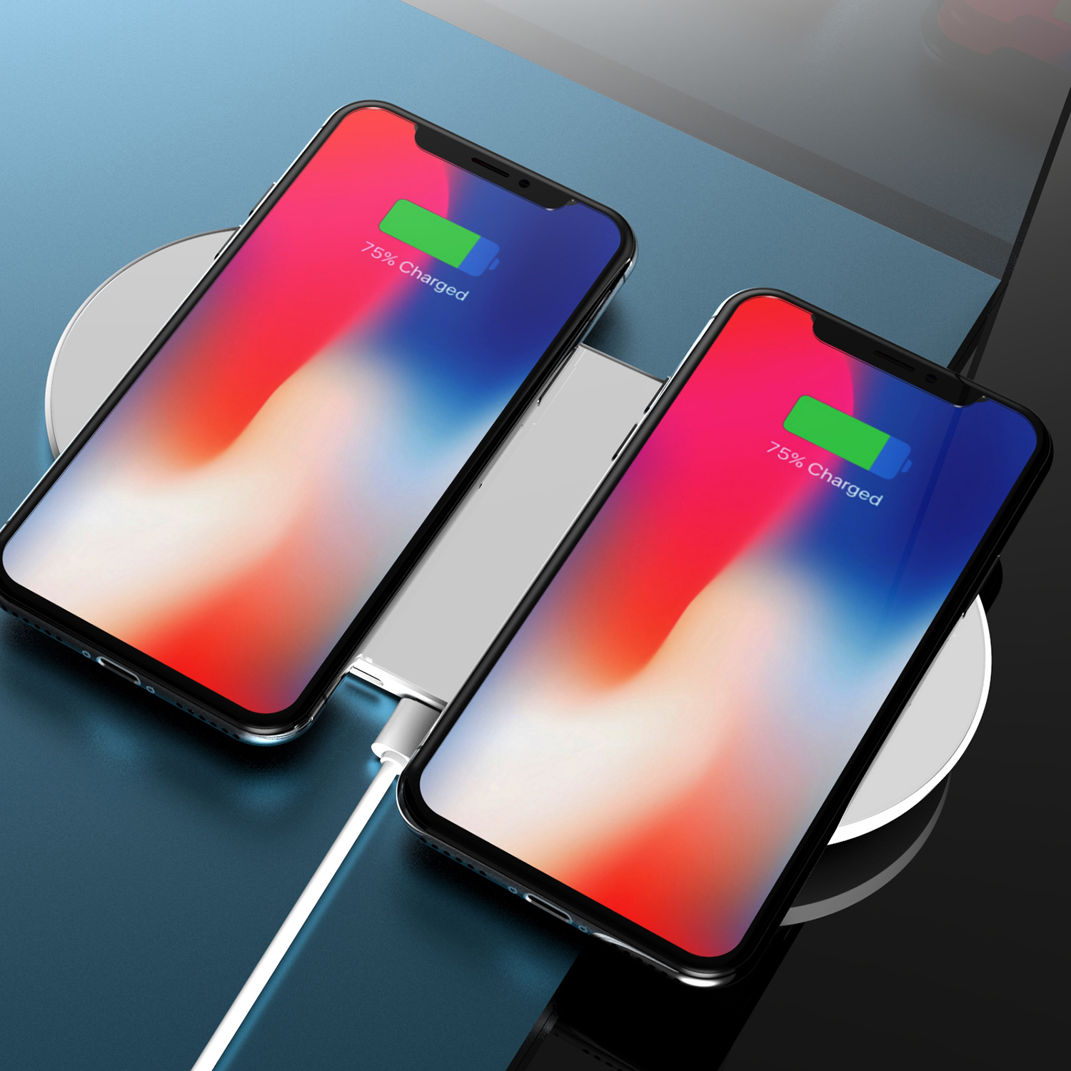 Supernova Qi Dual Wireless Phone Charging Pad 10W