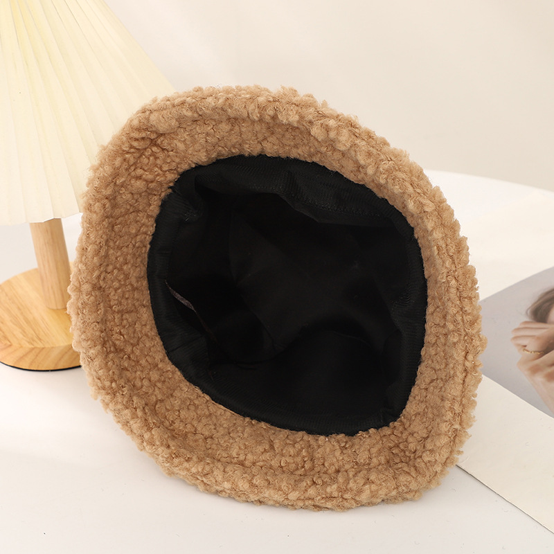 Faux Lamb Wool Fishermans Hat Trend Bucket Hats 20