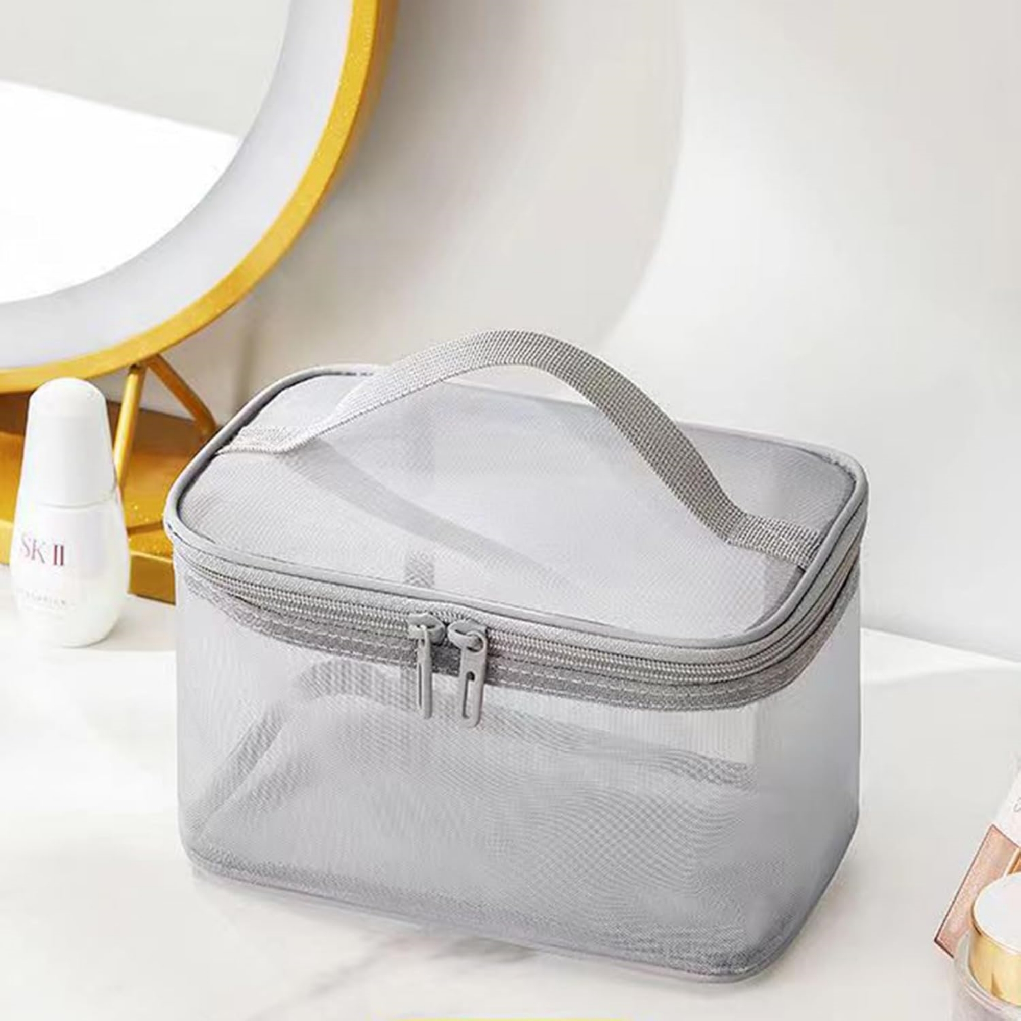 Mesh Travel Makeup Bag 2