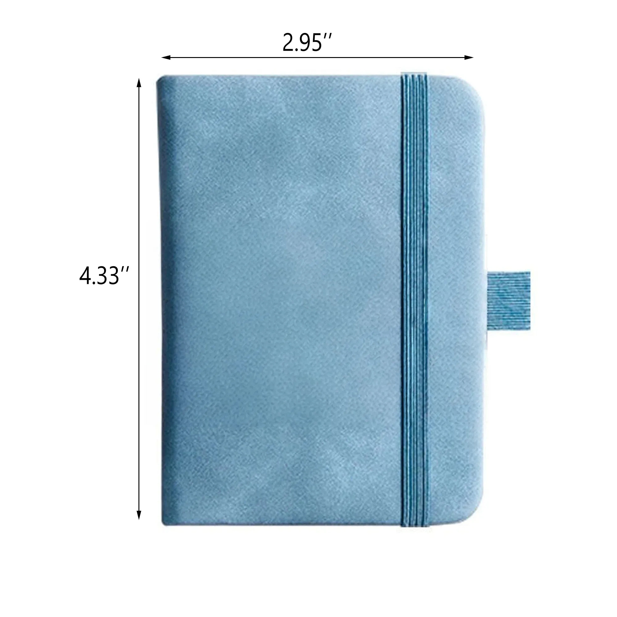 A7 Notebooks Leather Pocket Notepads 200 Pages/100 Sheets 9