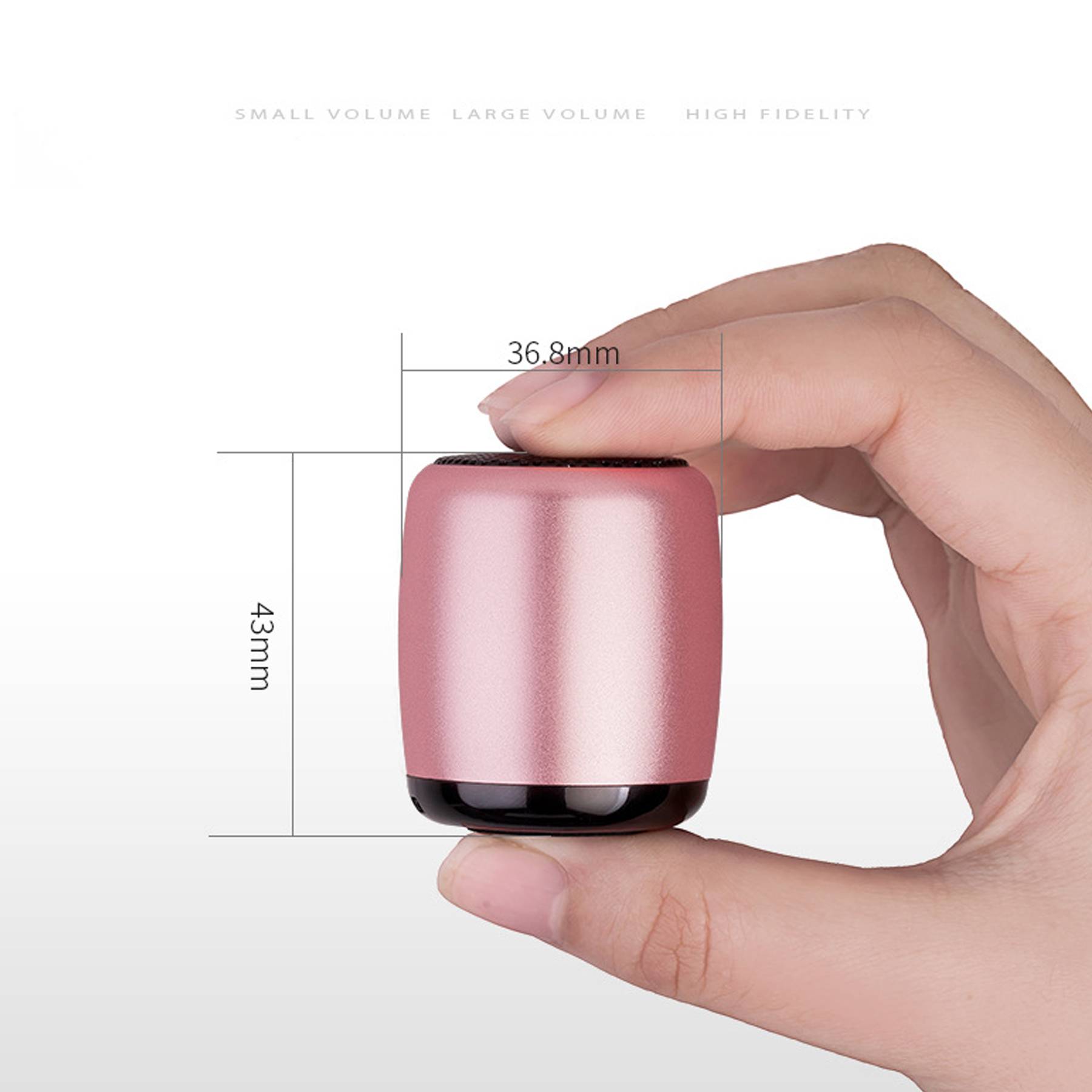 Mini Outdoor Portable Wireless Bluetooth Bass Speaker 3