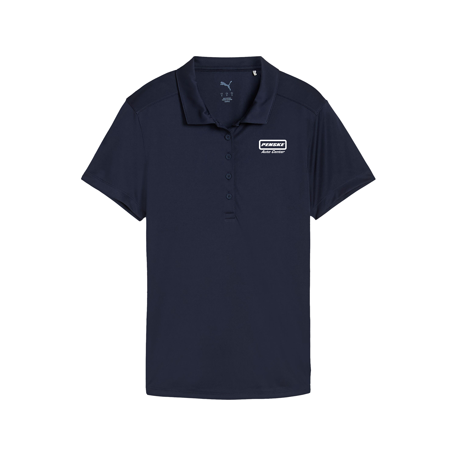 Puma Women's Solid Short Sleeve Polo 10