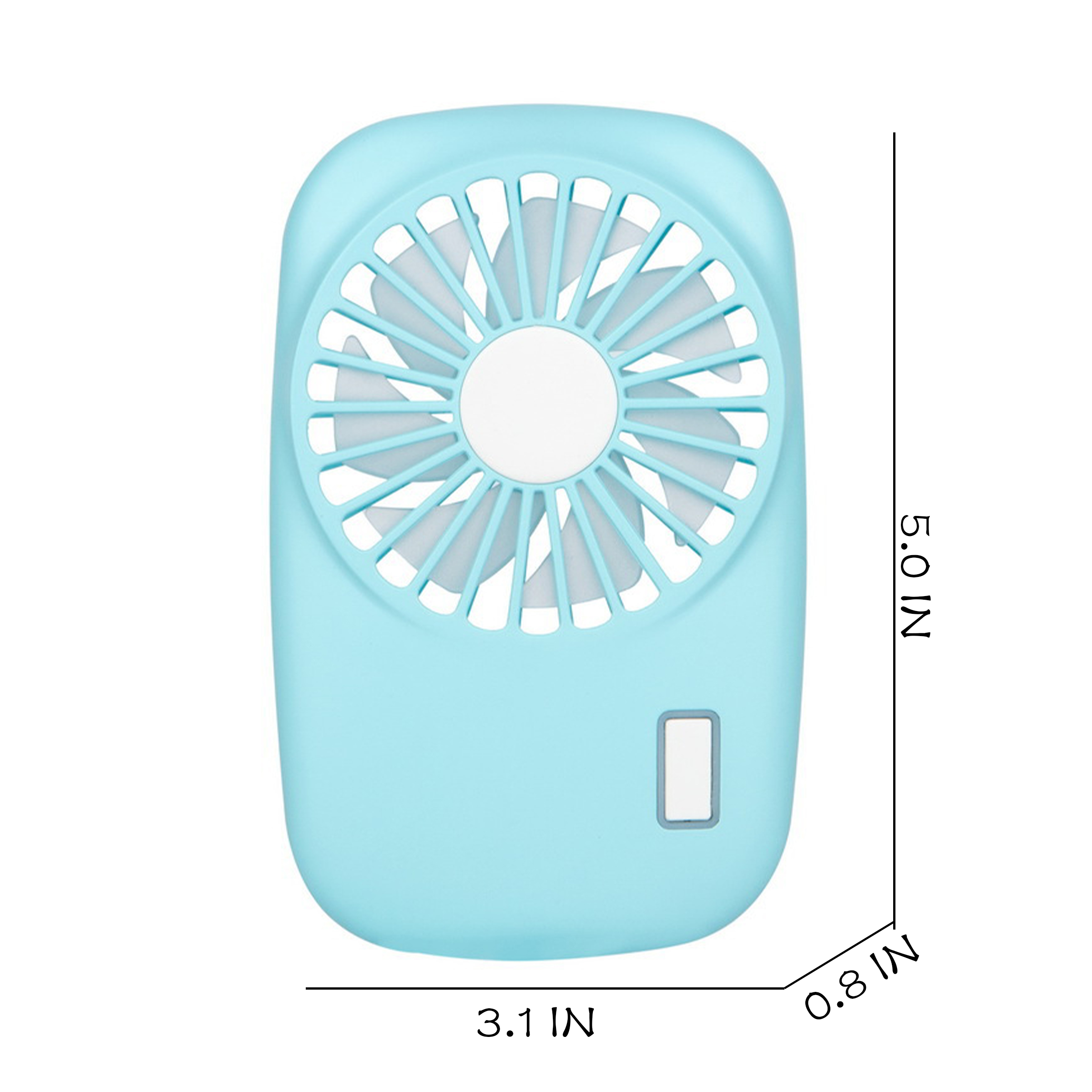 Abs Outdoor Portable Mini Handheld Fan 6