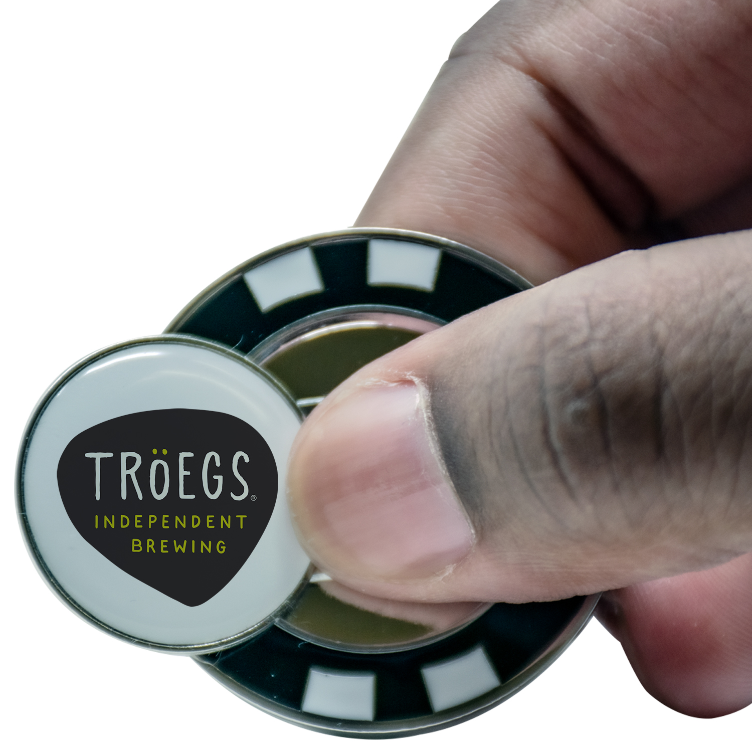 Metal Poker Chip with Removable Ball Marker 11