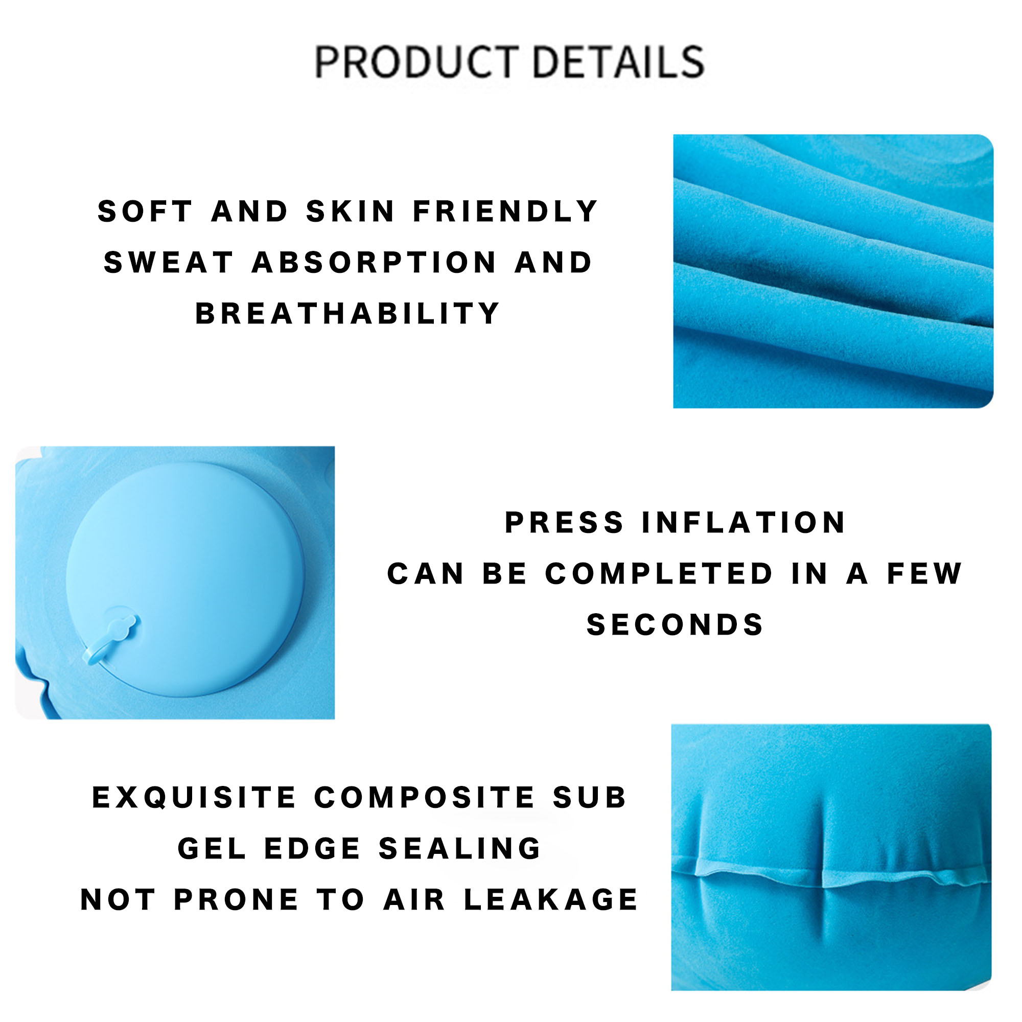 Multi Functional Portable Inflatable Travel Pillow 9