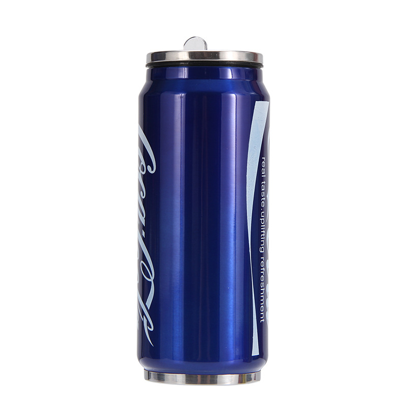 Custom Design Cans Vacuum Flask Insulated Stainless Steel Bottle, custom water bottle with logo imprint 2