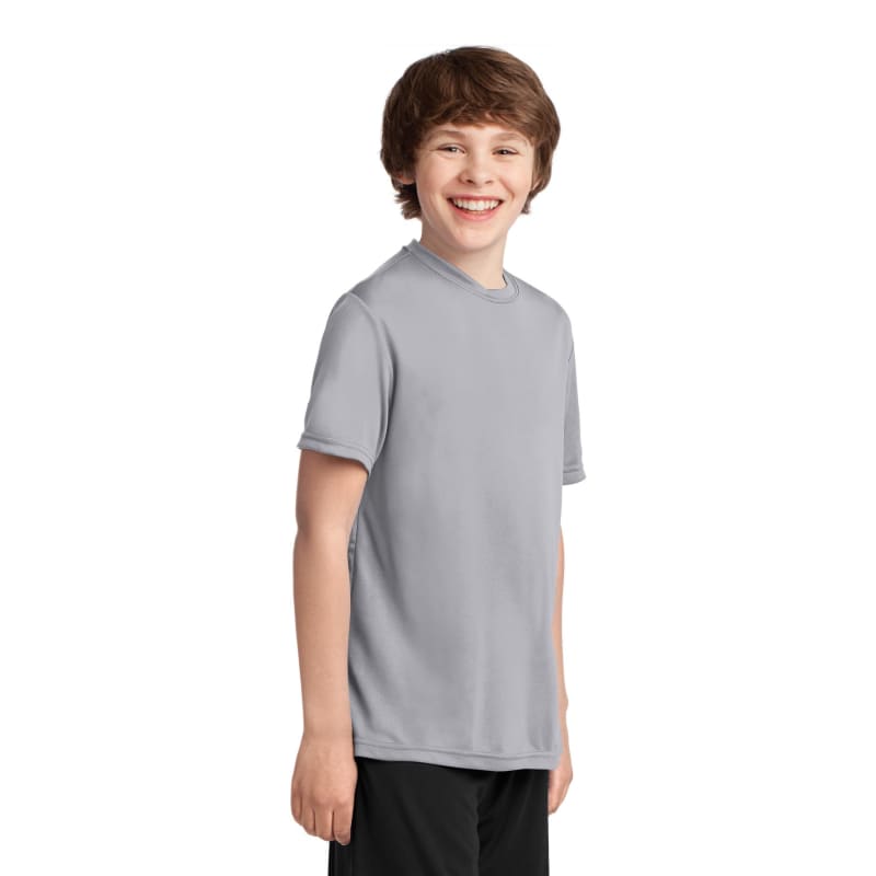 Port & Company Youth Performance Tee. 2