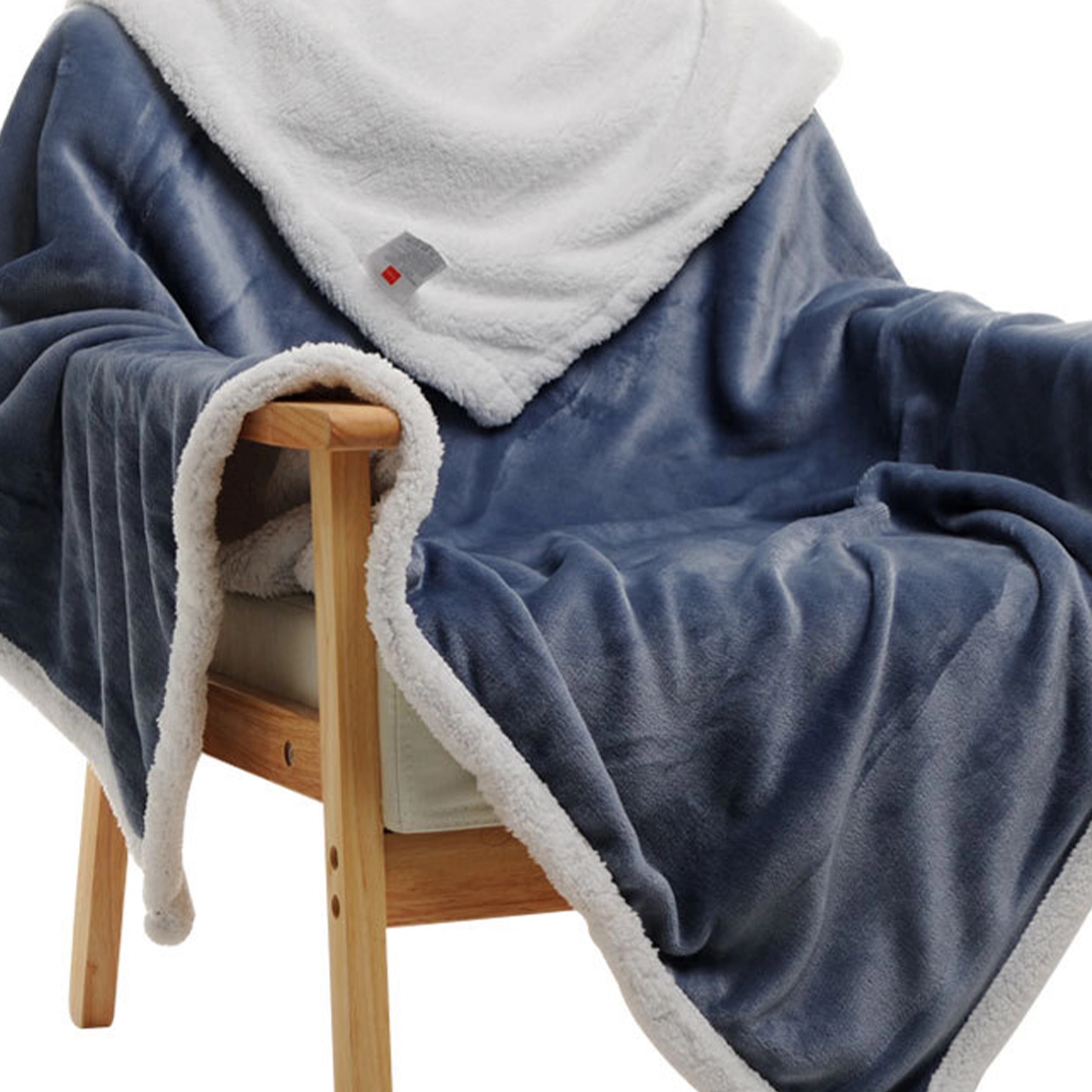 Plush Sherpa Fleece Throw Soft & Cozy Reversible Blanket 4
