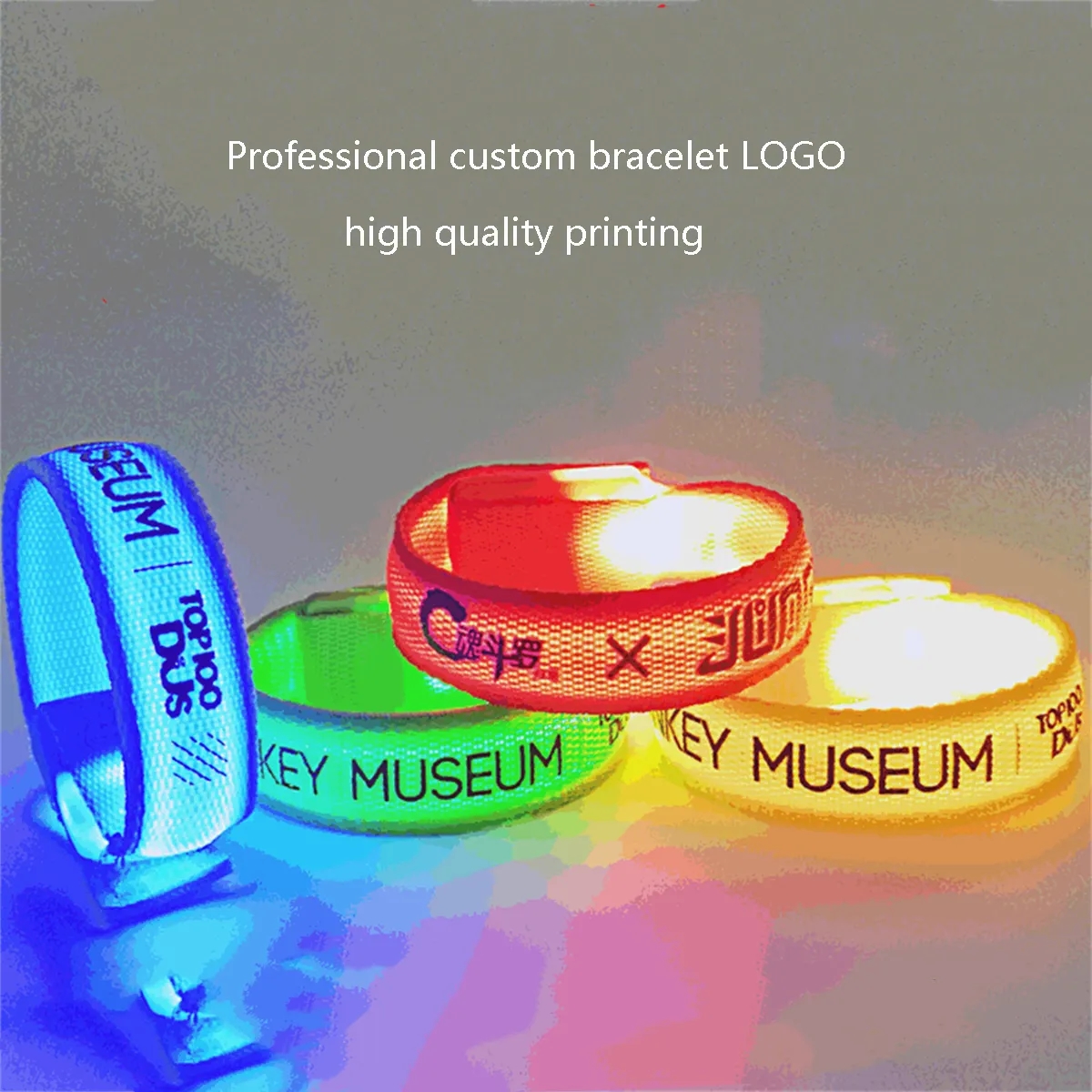 LED Glow Bracelets Light Up Wristbands 5