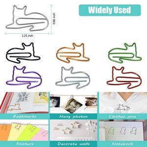 Cat Shaped Paper Clips with Tin Box 5
