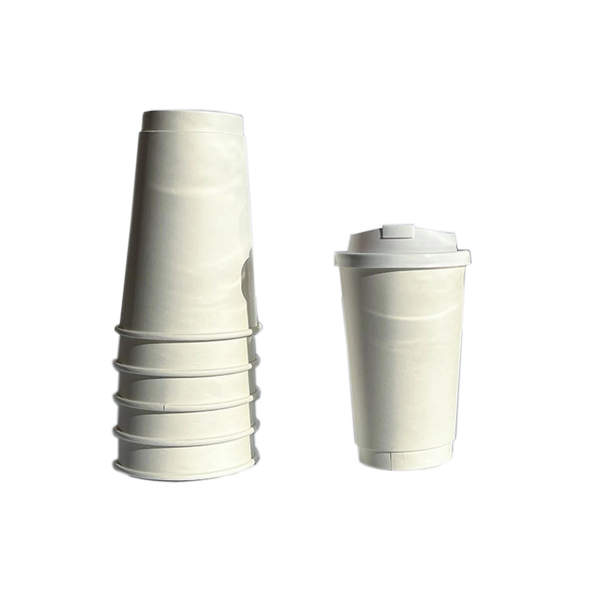 16oz Double-Wall Disposable Coffee Cups 2