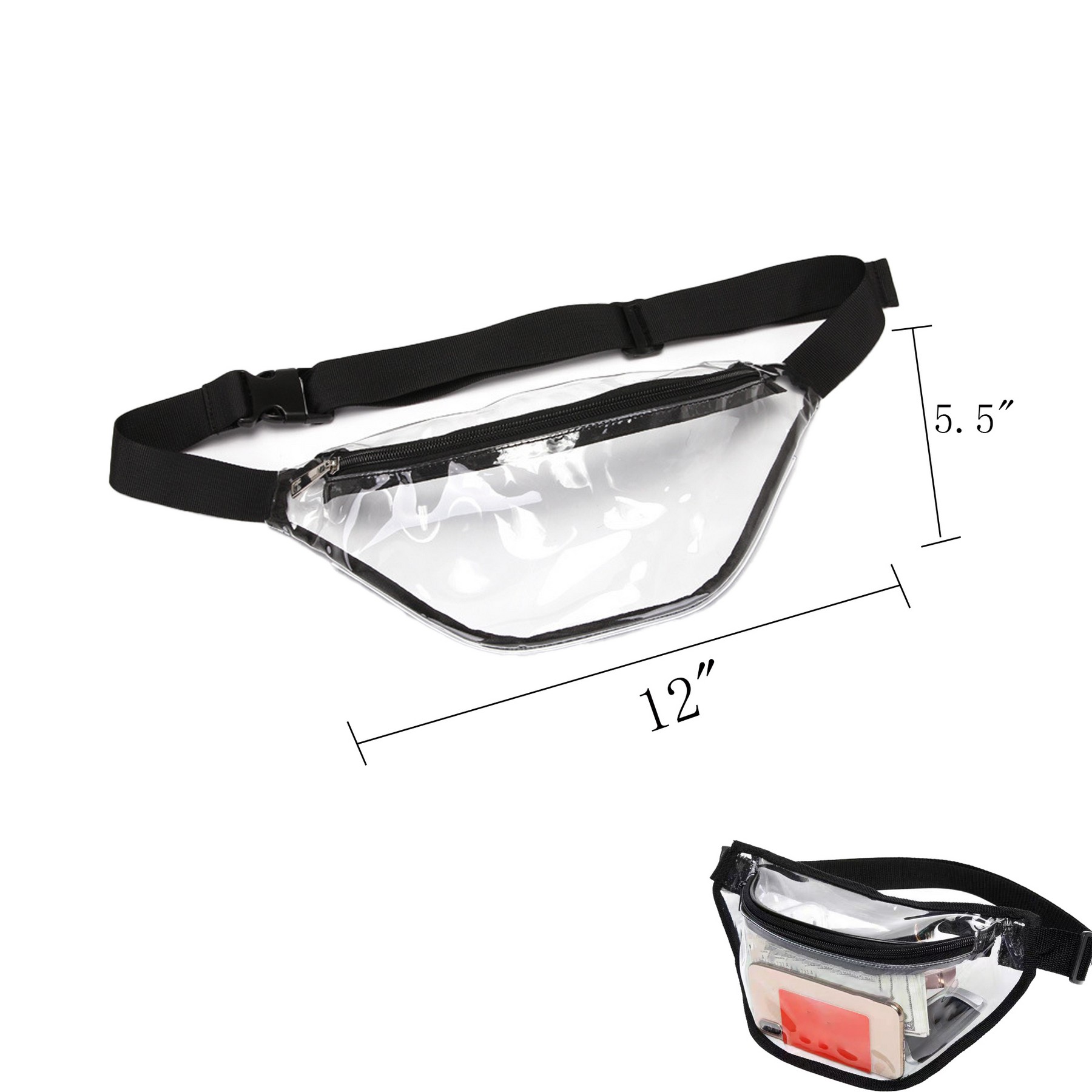 Fanny Pack Transparent Pvc 5