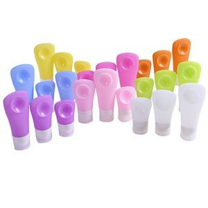 60ml Silicone Travel Bottle With Sucker And Flip Up Lid 16