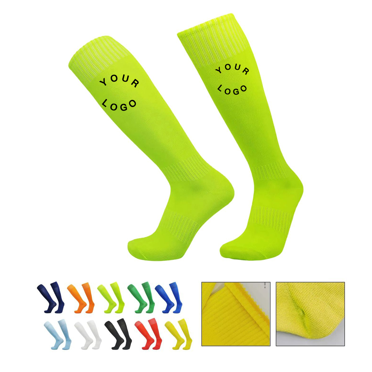 Custom Football Socks with Embroidery 13
