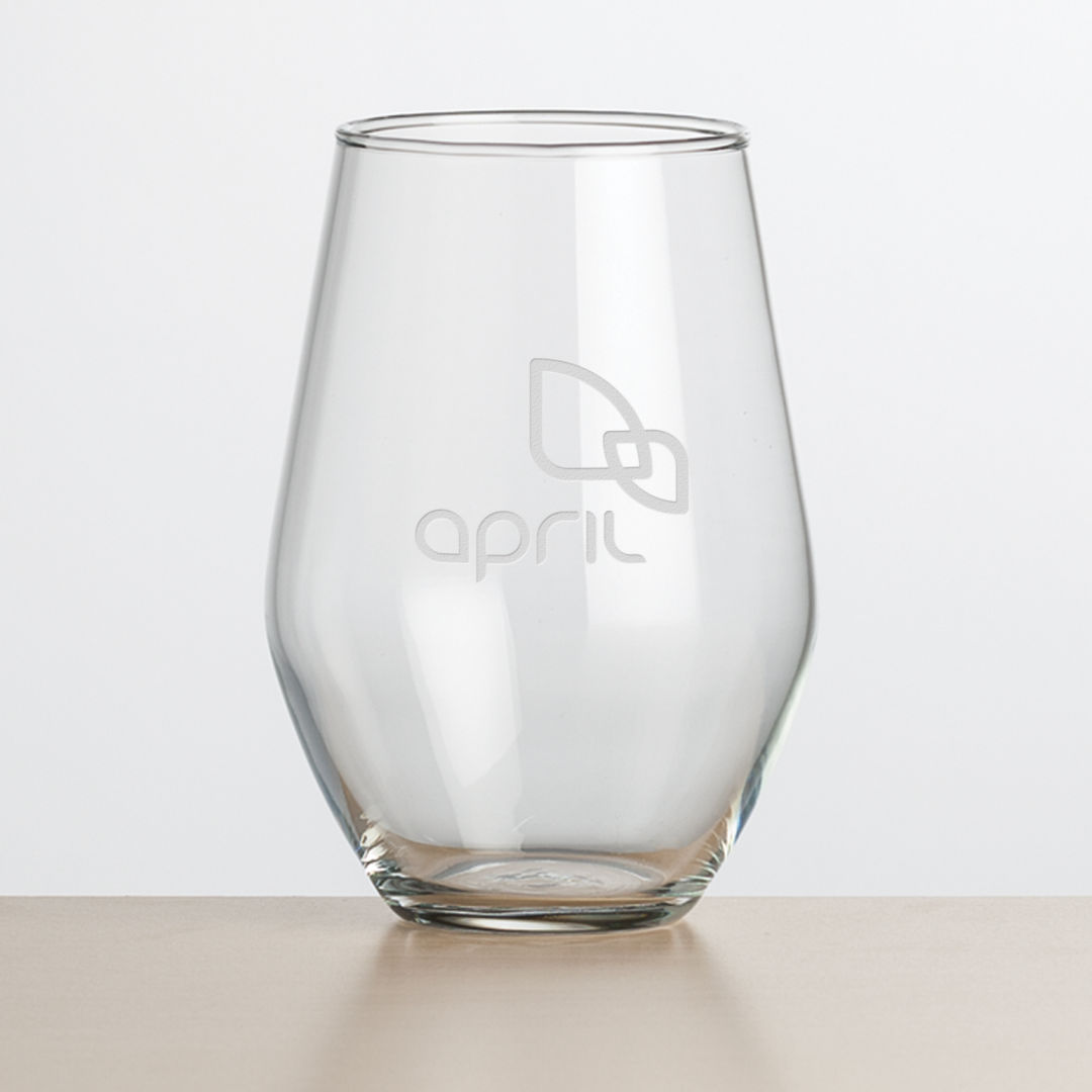 Vale Stemless Wine - Deep Etch 3