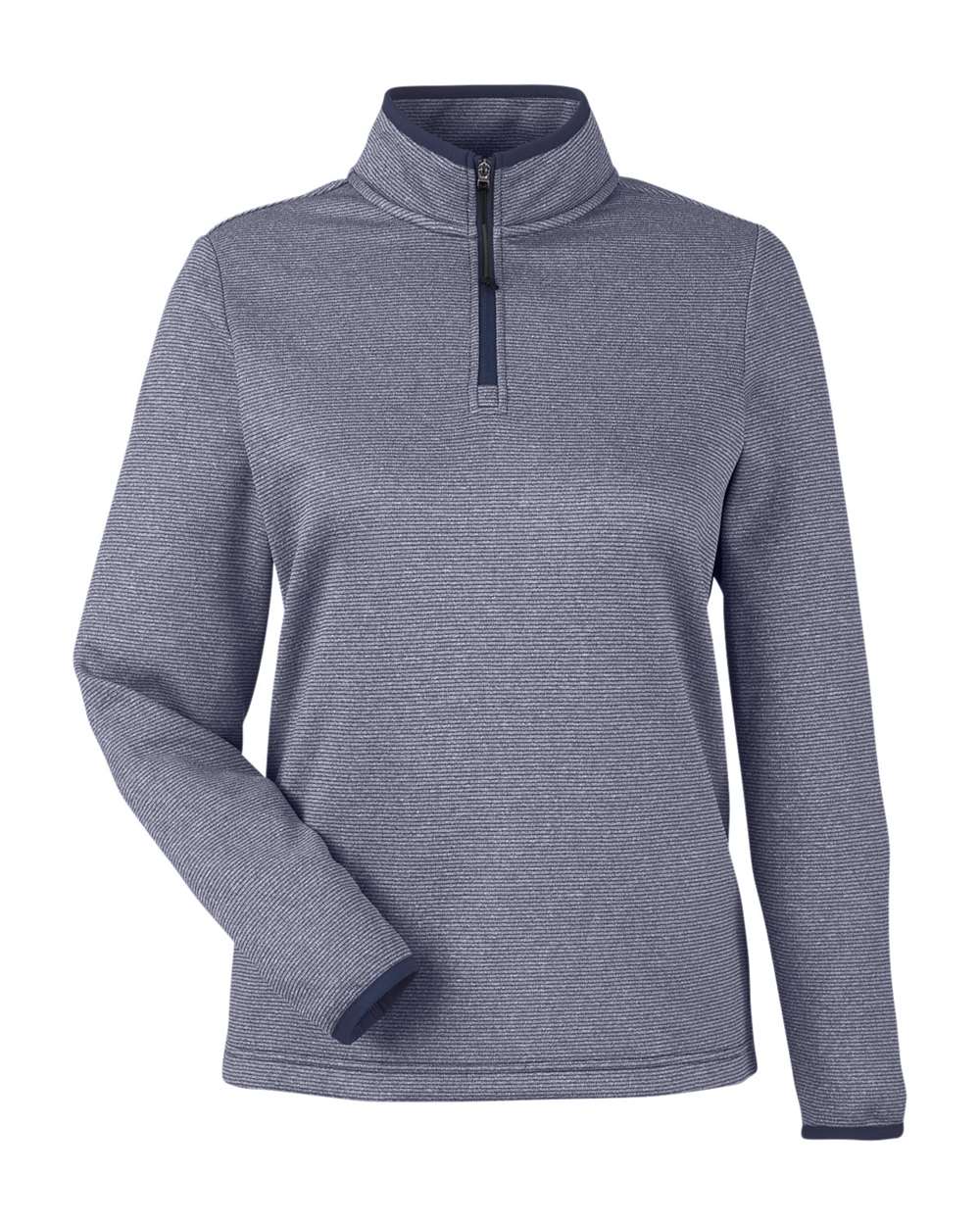 Women's Venture Heathered Stripe Quarter-Zip Pullover - CE73W 37