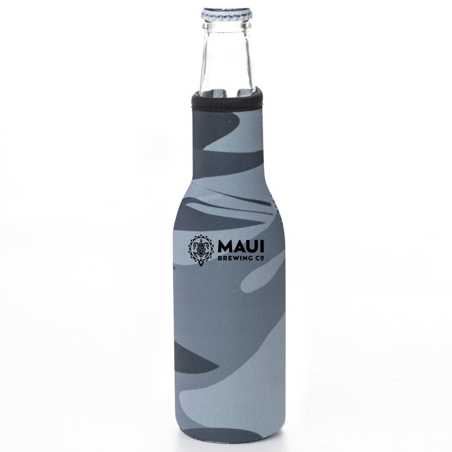 12 Oz. Neoprene collapsible camo Bottle Cooler w/ Bottle Opener 8