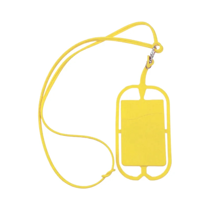 Universal Neck Phone Holder W/Card Pocket 5