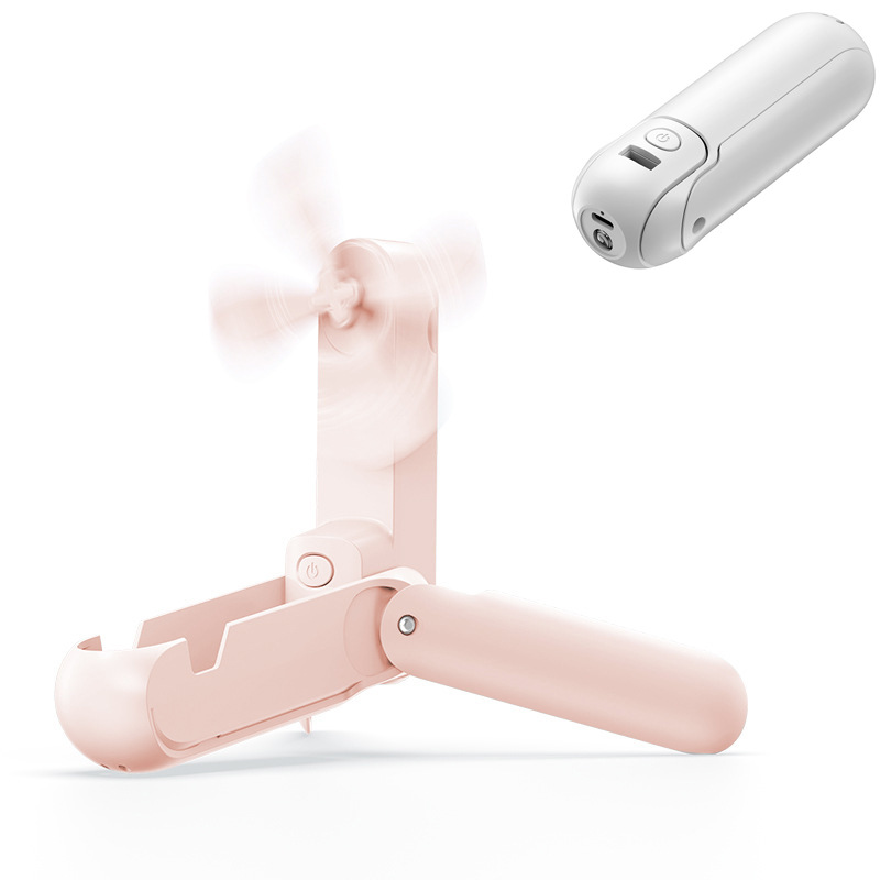 Multifunctional USB Mini Handheld Folding Fan 4