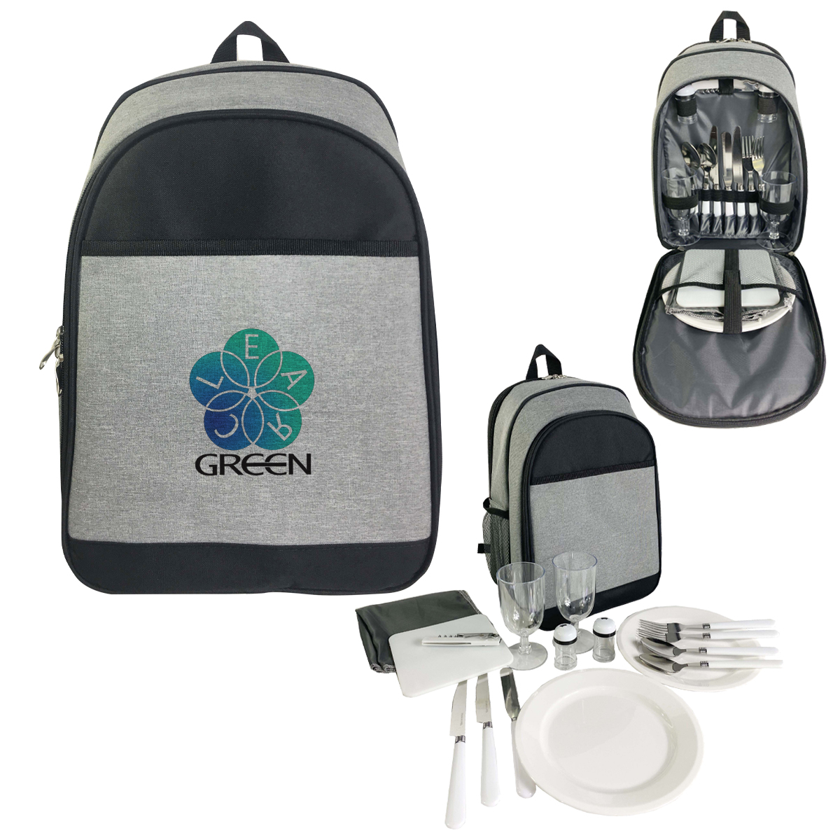 Lakeside Picnic Set Cooler Backpack 6