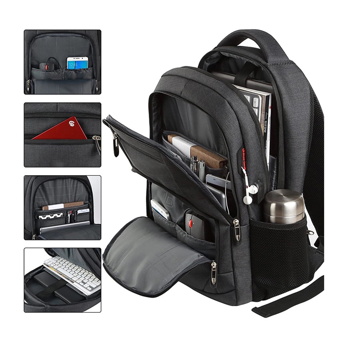 Reagan Heathered Backpack 2