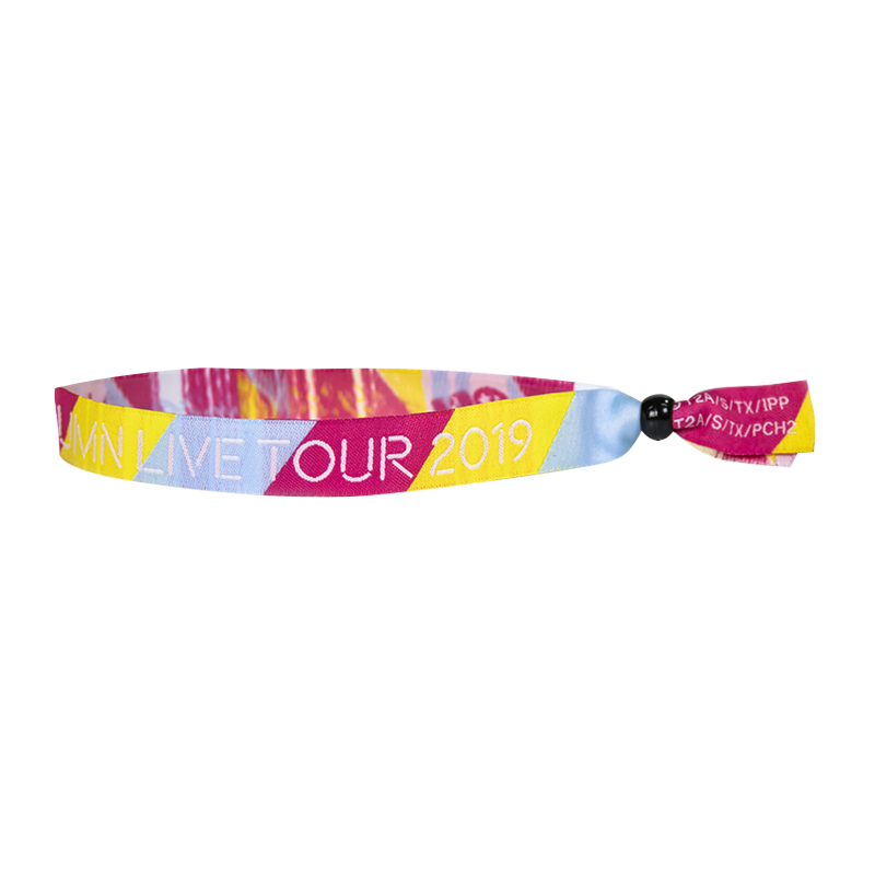 Custom Woven Cloth Wristbands 8