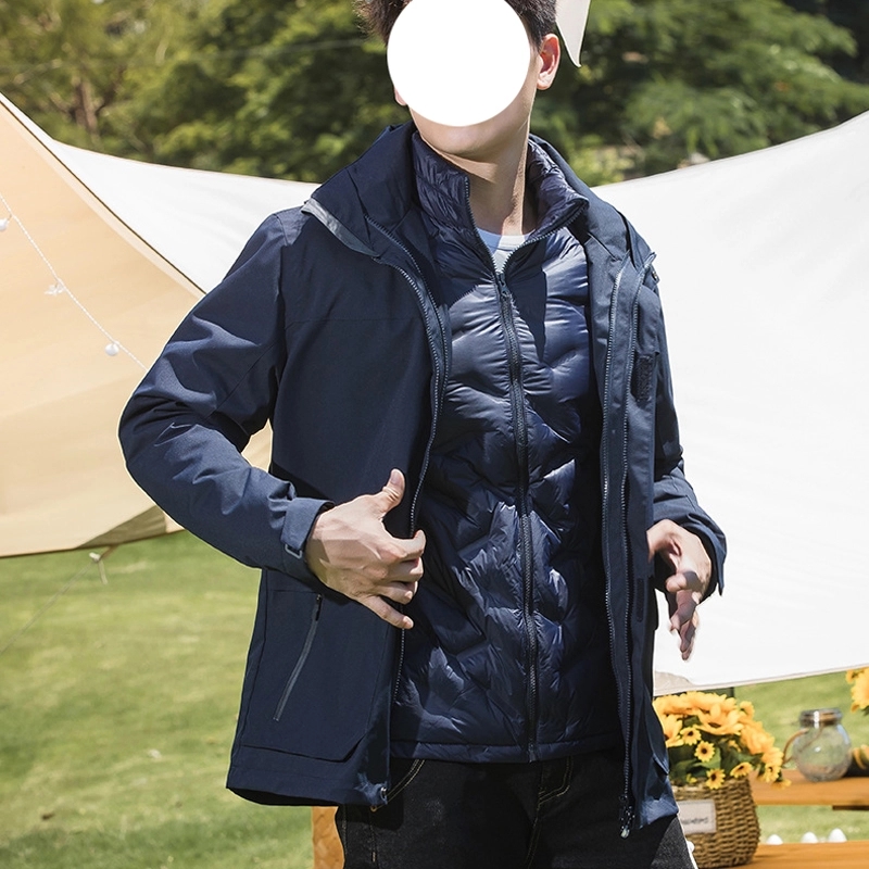 Waterproof Detachable 2-layer Hiking Jacket & Outdoor Coat 13