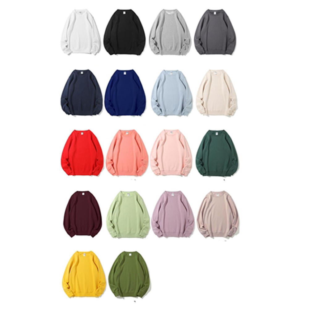 Crewneck Cotton&Polyester Fleece Sweatshirts, custom hoodie or sweatshirt with logo imprint 2