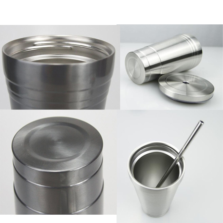500ML Stainless Steel Straws Mug 4