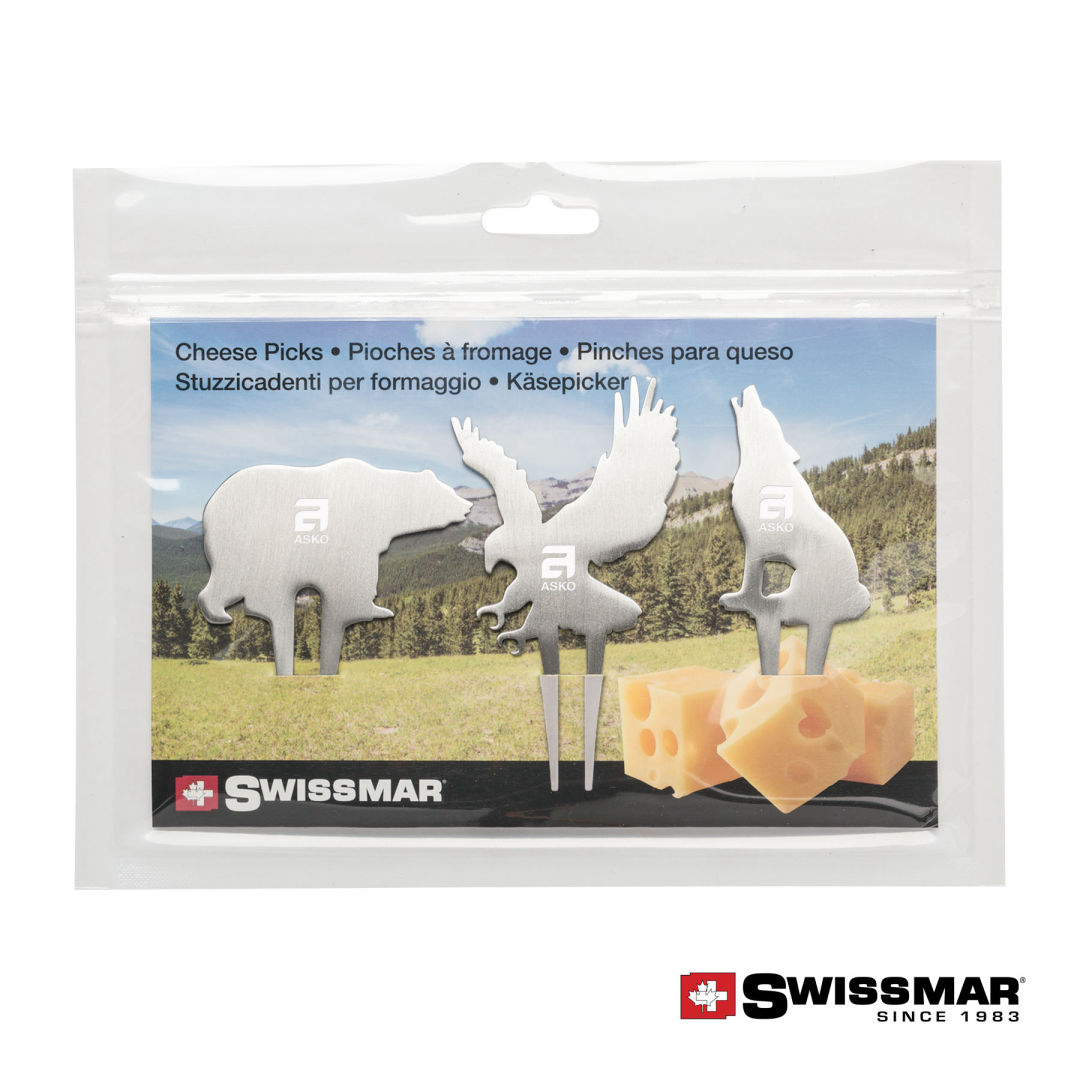 Swissmar® 3pc SS Cheese Pick Set 2