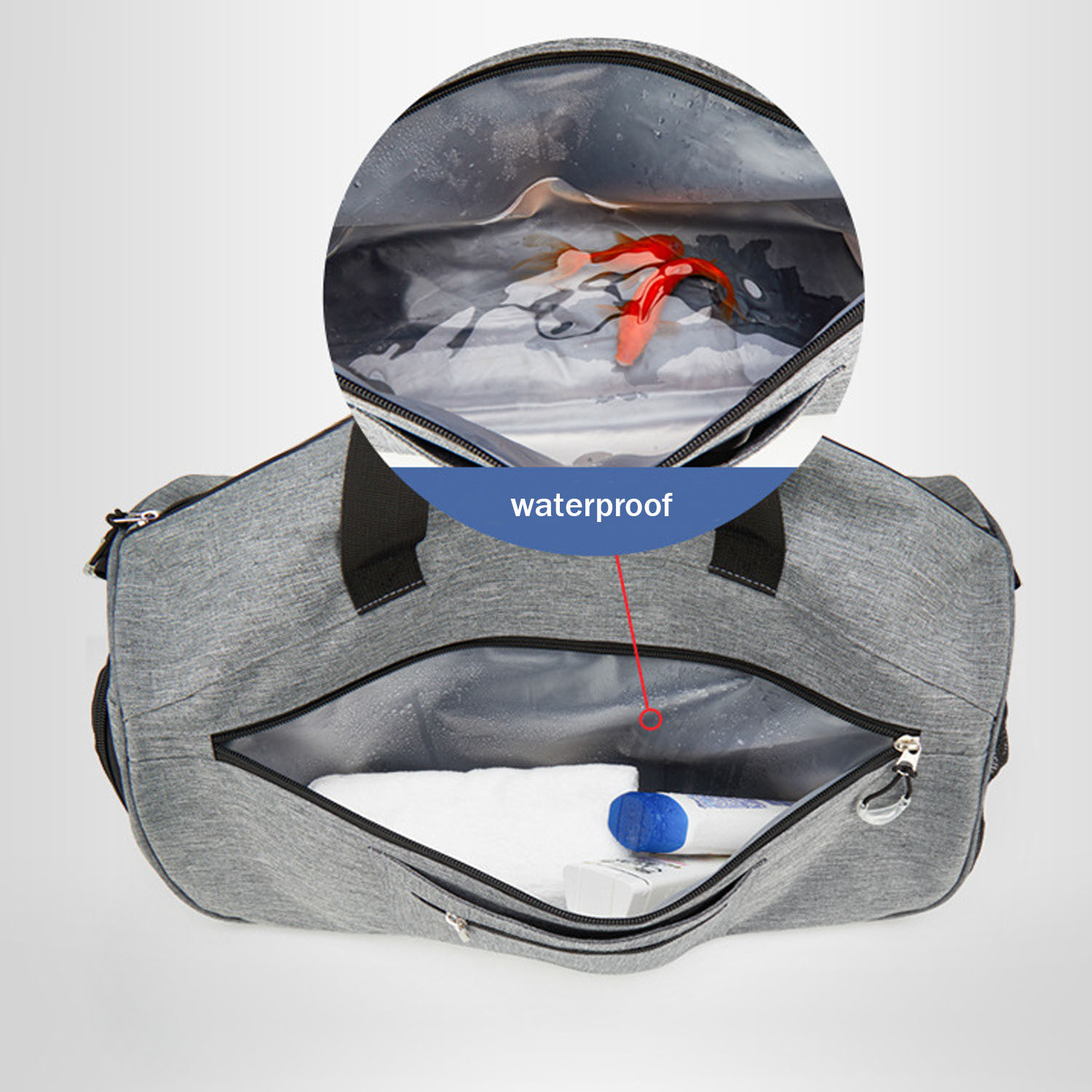 Polyester Gym Duffel Bag 10