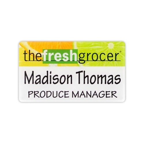 Acrylic Name Badge