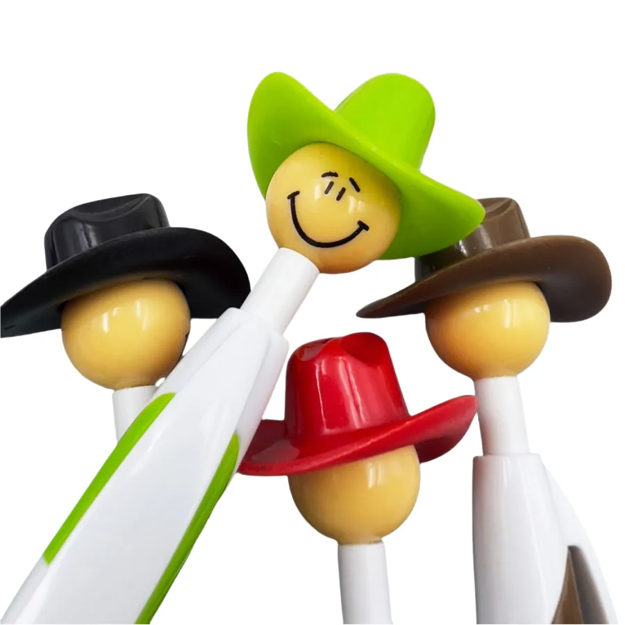 Cowboy Hat Retractable Ballpoint Pen 1