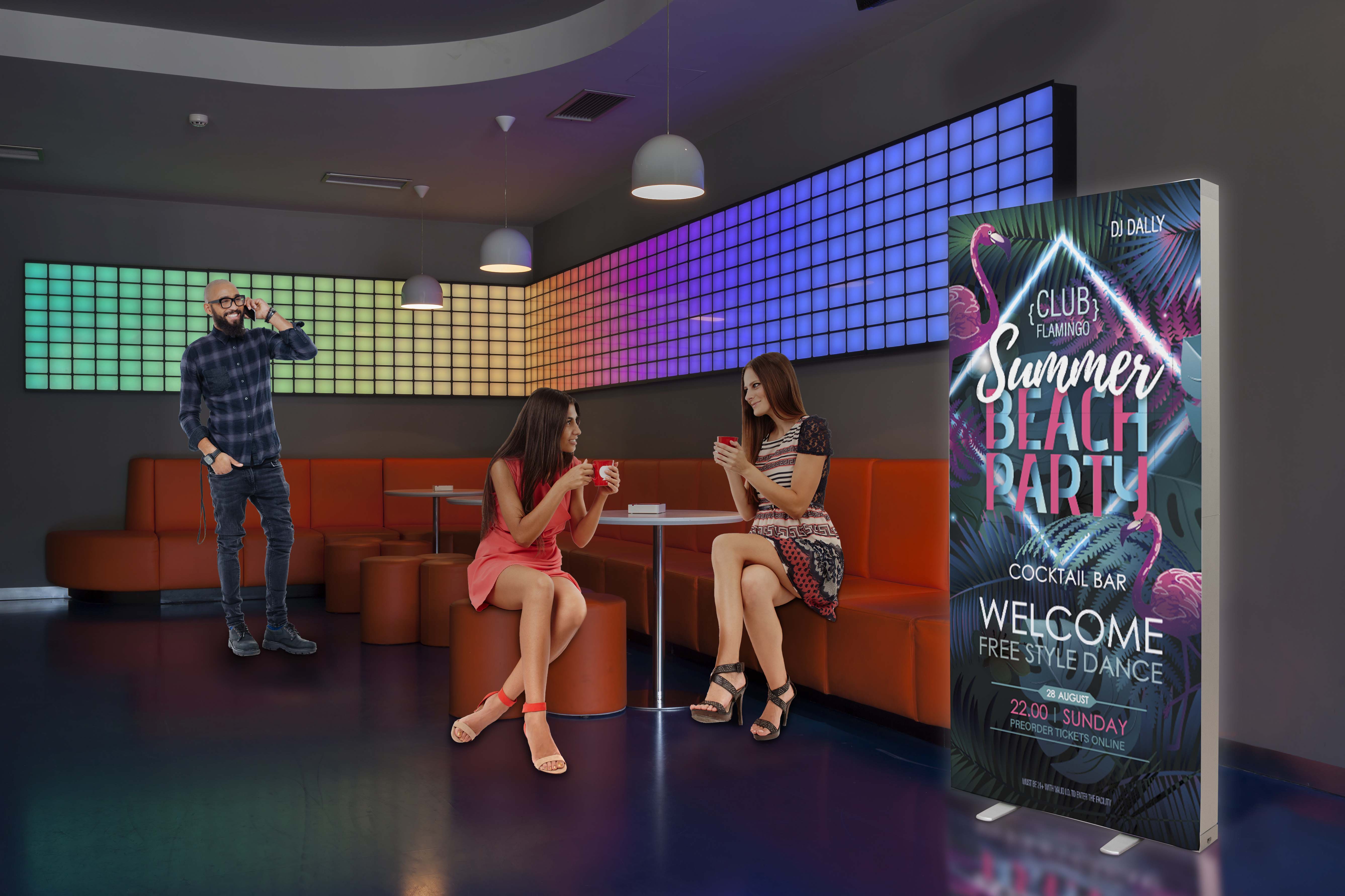 3' x 8' Fusion Glo Display Kit 13