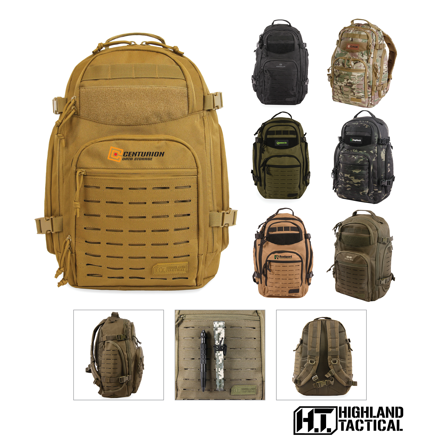 Highland Tactical® Roger Laptop Backpack 49