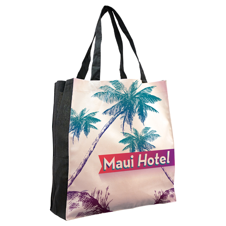 Medium Vibrant Color Cotton Tote 2