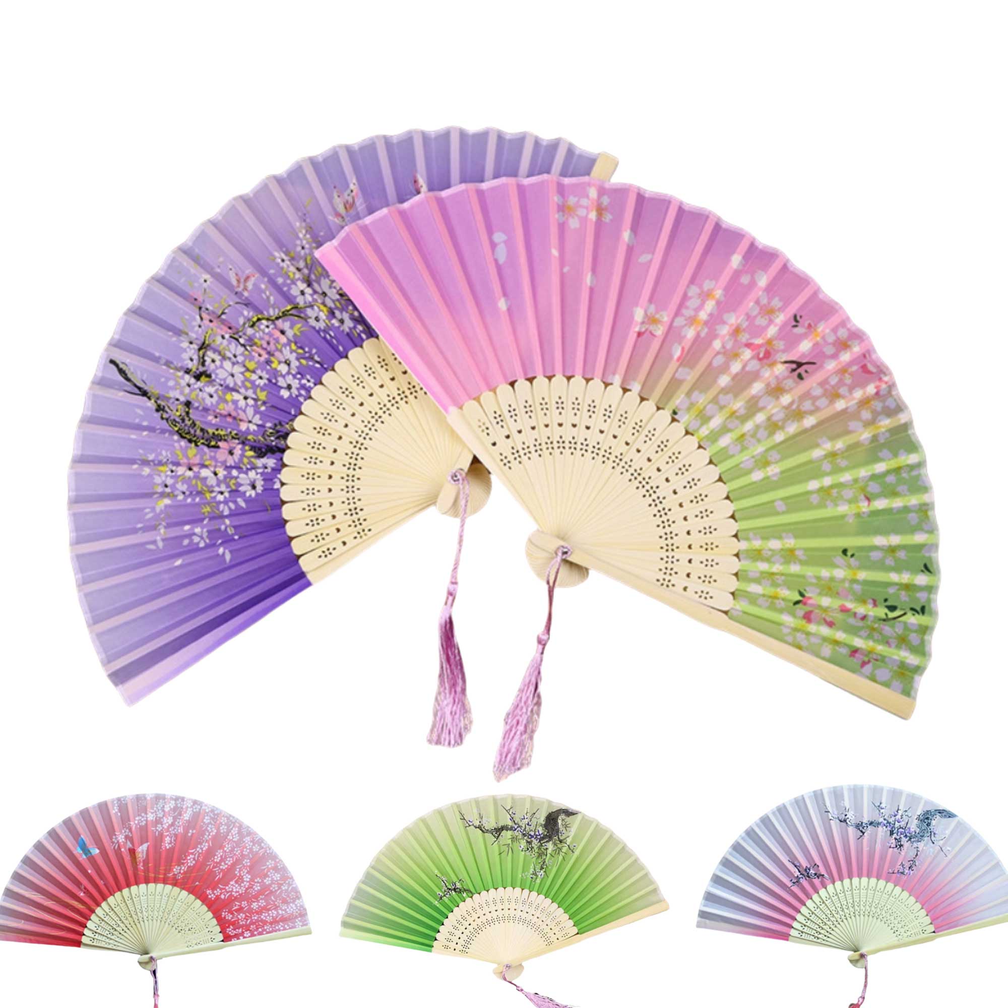 Classical Folding Bamboo Fan 3