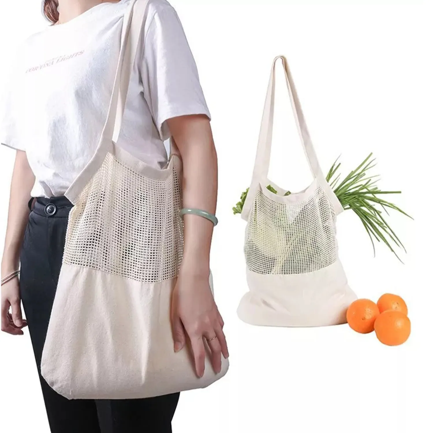 Reusable Cotton Grocery Bags 2