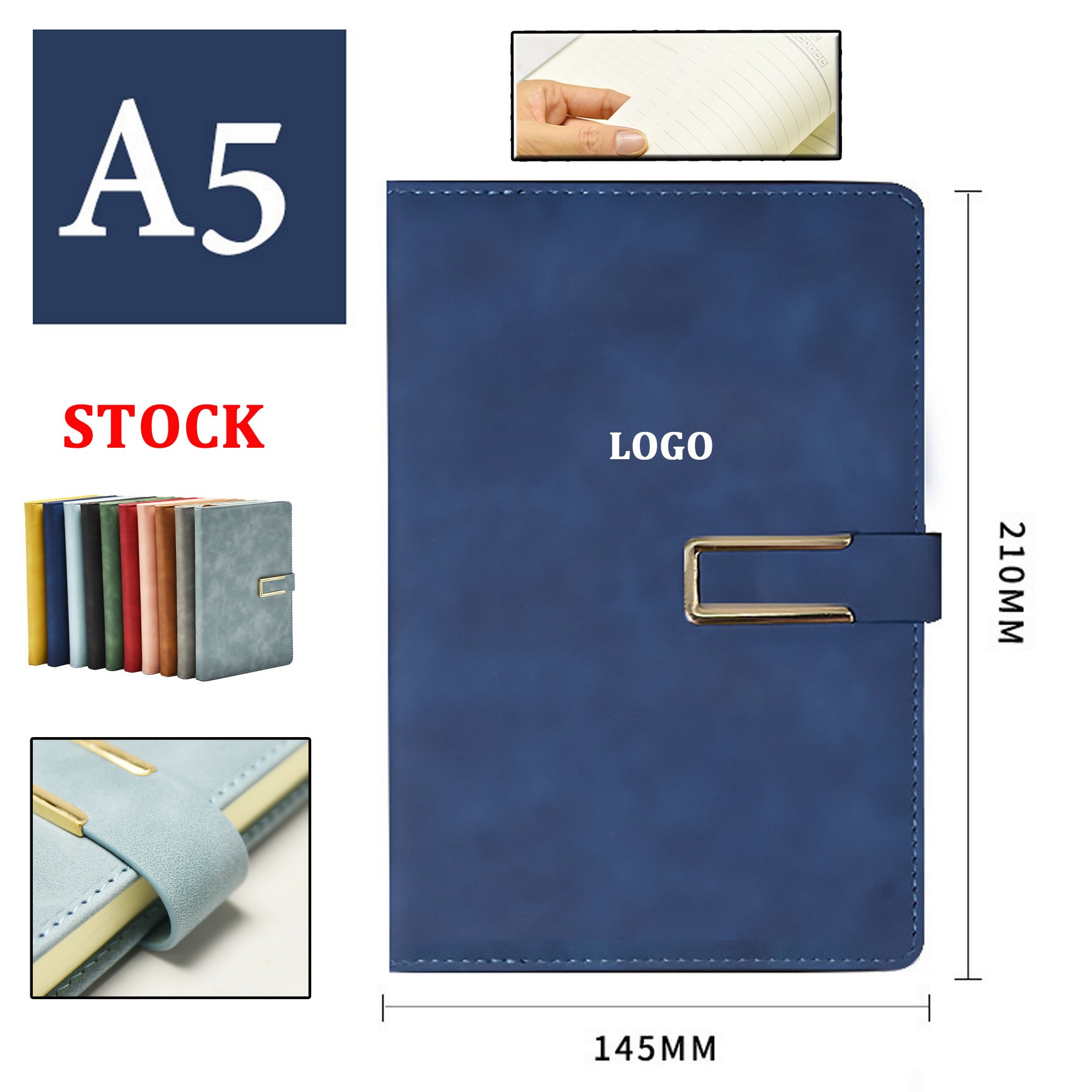 A5 Business Notepad With Pen
